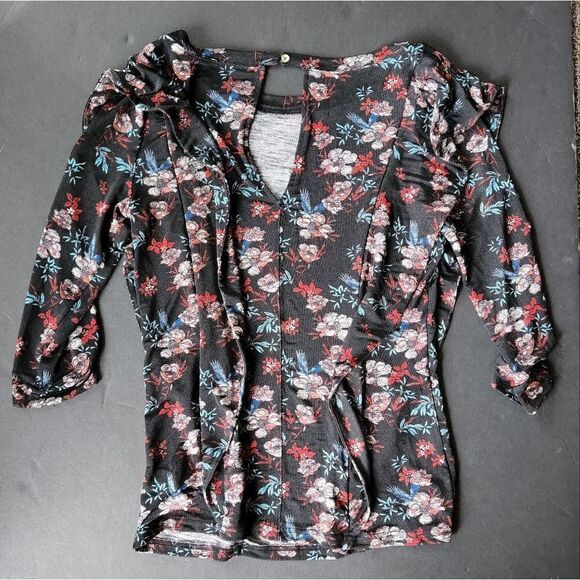 Free People Floral Blouse - Picture 5 of 7